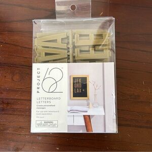 3/$20 Project 62 Letterboad Letters